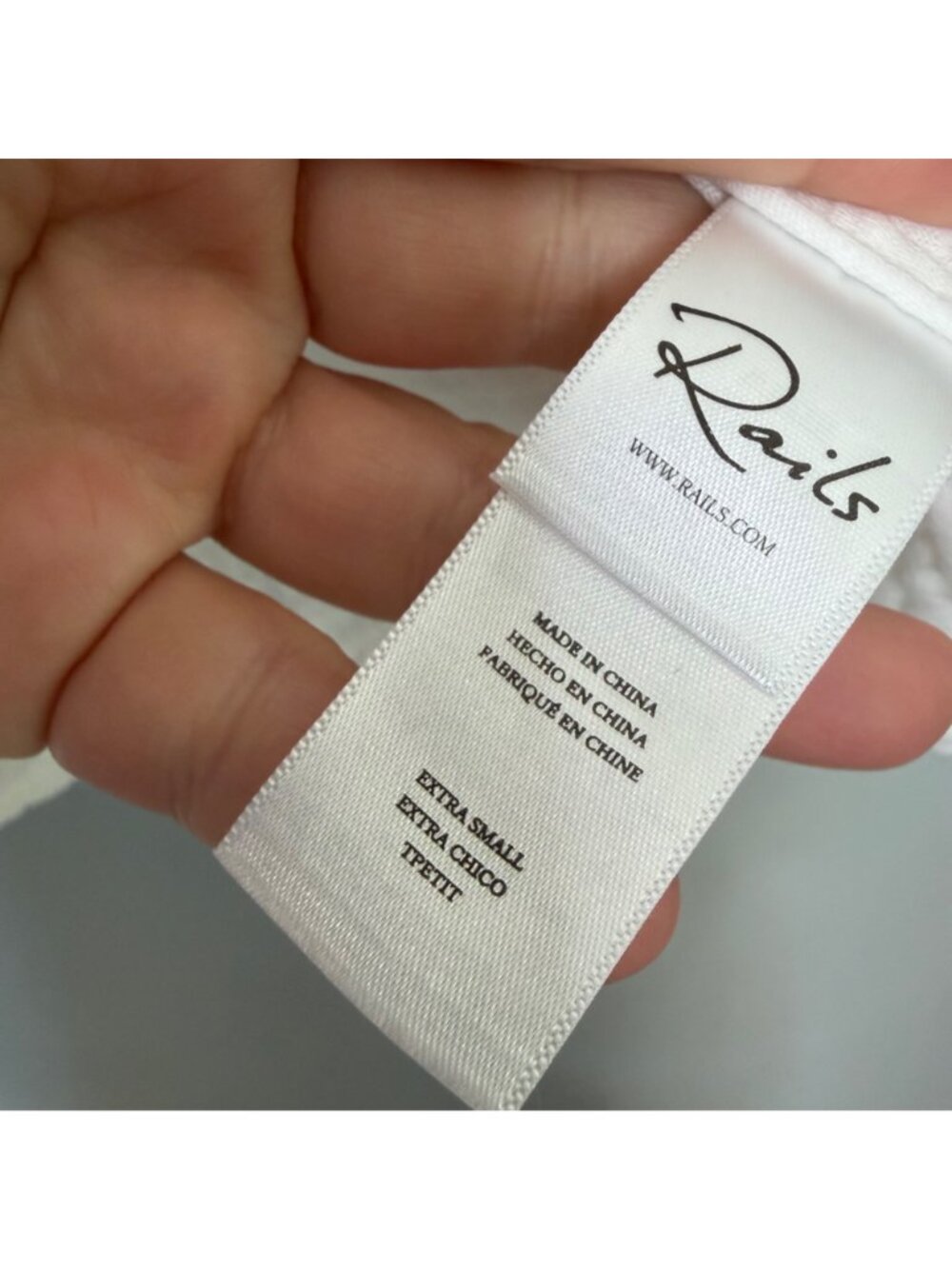 RAILS collins gauze jacket in white size XS - Picture 7 of 9